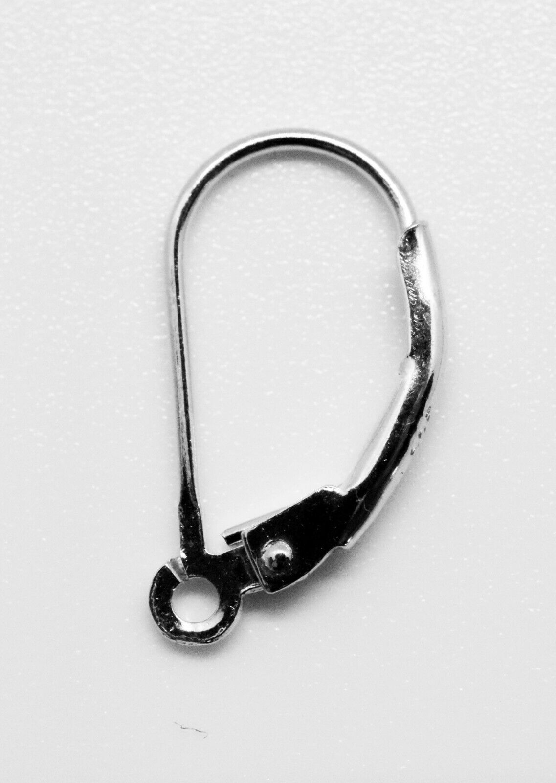 Klappohrhaken 1 Paar mit offener Öse 16,6 x 9mm aus 925/Silber "925" TOP!